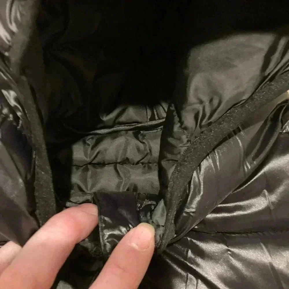 New Boys Black Puffer Jacket Coat Sz. S NWT - Picture 3 of 6